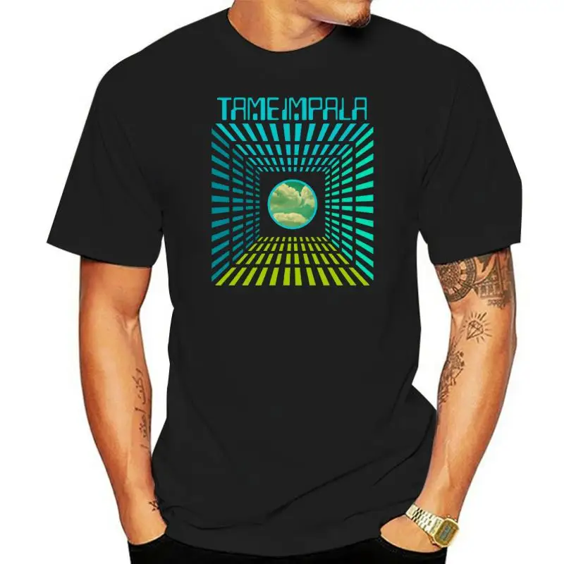 New Tame Impala Unisex T shirt All Sizes blackTee Shirts Men O Neck Tees - Tame Impala Store