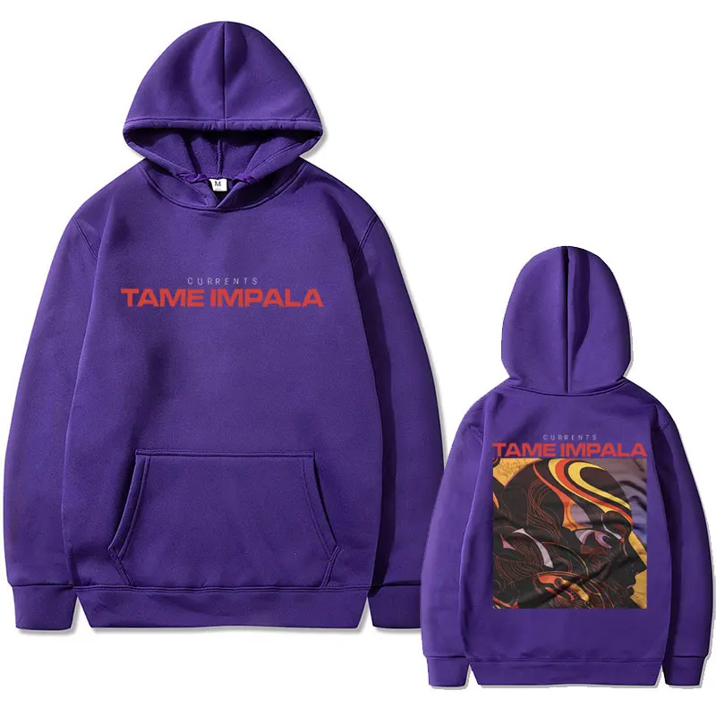 Tame Impala Double Sided Print Hoodie Tame Arctic Monkeys Hoodies Men Women Casual Vintage Sweatshirt Men 2 - Tame Impala Store