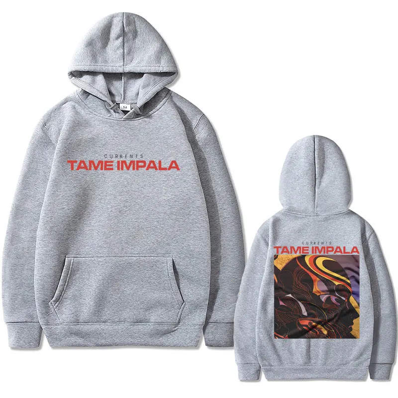 Tame Impala Double Sided Print Hoodie Tame Arctic Monkeys Hoodies Men Women Casual Vintage Sweatshirt Men 5 - Tame Impala Store